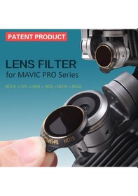 Resim Dji Mavic Pro Kamera İçin Kızaklı Upgrade Versiyon Optik Lens Filtre Nd32 