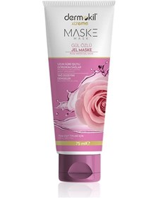 Resim Dermokil Gül Özlü Jel Yüz Maskesi 75 Ml 