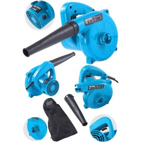 Resim Steiner 3000 W Hava Kompresörü Elektrikli Devir Ayarlı Hava Üfleme Makinesi Mavi 