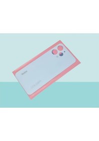 Resim Xiaomi Redmi 12 -4g- Arka Kapak Batarya Kapağı Senalstore - Mavi Mavi 