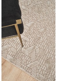 Resim Kaşmir Halı 7/24 İskandinav Sten 120x180 Cm Bej 