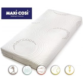 Resim Maxi Cosi 70 x 120 Bamboo Visco Oyun Parkı Yatağı 70*120 Visco Yatak 