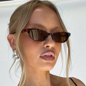 Resim 1 Adet Kadınlar İçin Vintage Ovale Çerçeve Fason Gözlük - Şık Akrilik Moda Gözlüğü, Günlük Kıyafetler ve Tatil Gezileri için Beanflower Renkli, Göz Aksesuarı 