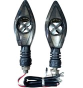 Resim MaxiPar KAYAN LED SİNYAL PERVANELİ MODEL MAVİ IŞIK 