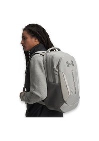 Resim Under Armour 1384672 29l 16x35x50 Ua Hustle 6.0 Backpack Gri Unisex Spor Çanta Gri 