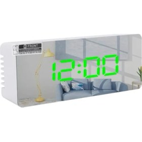 Resim Zsykd Ayna Elektronik Saat (Yeşil) (Yurt Dışından) 