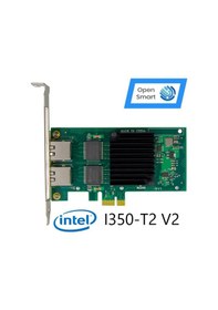 Resim Open Smart 2 Port Intel I350-T2 V2 1GbE Ethernet Kart - OPS7232NT 