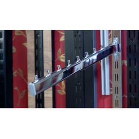 Resim Acar Raf Eğimli Baston 40 Cm Koniğe Veya Dikmeye Geçmeli 