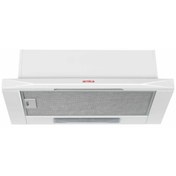 Resim Arnica Eg51010 Eko Sürgülü Çift Filtreli Aspiratör Beyaz Arnica