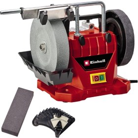 Resim STOREMAX Taş Motoru - Islak TC-WG 200 (125 W, paslanmaz su tankı, taşlama taşı, açı ölçer, çok amaçlı aparat, 