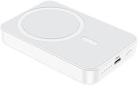 Resim Borofone Powerbank 8000mAh PD 20W Type-C Çıkış Kablosuz Şarj Destekli Güç Bankası 15W Wireless Magnetic Wireless Charging 