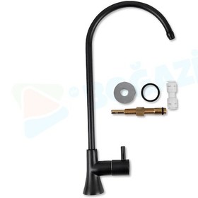 Resim Su Arıtma Cihazı Lüx Siyah Arıtma Musluğu 