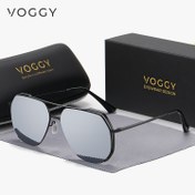 Resim VOGGY Büyük Boy Pilot Güneş Gözlüğü - Polarize UV400, Sürüş, Bisiklet, Yürüyüş, Kamp, Seyahat için Hafif, Çanta Dahil, Erkekler ve Kadınlar için Mükemmel Hediye, Seyahat Gözlüğü, Günlük Gözlük, Dayanıklı Gözlük 