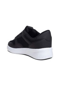 Resim Luttoon 4027-25 Deri Anorak Anatomik Erkek Sneaker Siyah Beyaz 45-48 Siyah 
