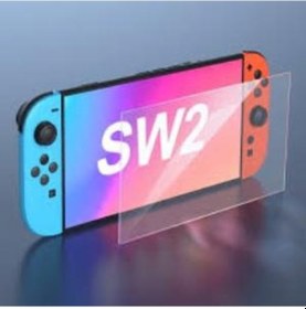 Resim Nintendo Switch 2 Kırılmaz Cam Tempered Glass 