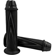 Resim Hightower Siyah Motosiklet Gidon Tutamak: Kaymaz, Ergonomik, Çok Renk, Tüm Modeller Uyumlu 