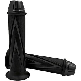 Resim Hightower Siyah Motosiklet Gidon Tutamak: Kaymaz, Ergonomik, Çok Renk, Tüm Modeller Uyumlu 