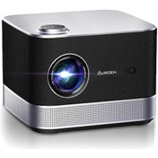 Resim Vankyo Aurzen Boom 3 WiFi + Bluetooth 300 Inç 4K Smart TV Projeksiyon Cihazı Siyah 