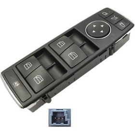 Resim MERCEDES W204 KASA C 280 2007-2011 SOL ÖN CAM ANAHTARI EMNİYETLİ 