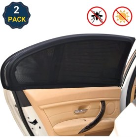 Resim Ankaflex Araç Yan Cam Güneşlik 2 Adet Oto Güneşlik Perde Araba Yan Cam Perdesi Araç Güneşlik Seyahat Sineklik 