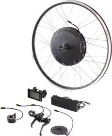 Resim Elektrikli Bisiklet Dönüşüm Kiti 48V 1000W 