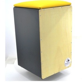 Resim Rhythm Rtcast Ahşap Desen Minderli Cajon 