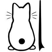 Resim Kıvırcıkyoga Silecekteki Kedi Sticker Oto Motor Laptop Duvar Folyo Sticker 20x26 cm 