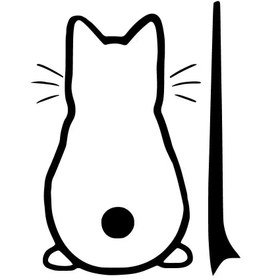 Resim Kıvırcıkyoga Silecekteki Kedi Sticker Oto Motor Laptop Duvar Folyo Sticker 20x26 cm 