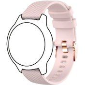 Resim Cloud011 Garmin Venu Sq 2 Vivoactive 3 5 18mm Pembe Silikon Genişletmeli Bileklik 