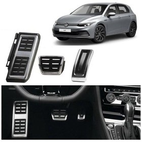 Resim Volkswagen Passat Golf 8 Geçmeli Pedal Seti Otomatik 