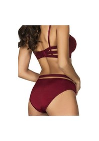 Resim Le Jardin Kadın Bordo Balenli Desteksiz Sütyen Takım 5045 Bordo 