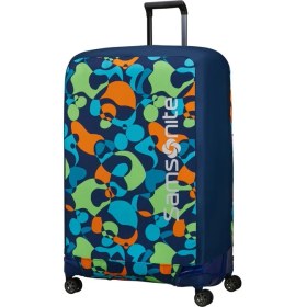 Resim Samsonite Renkli Desenli Ta Revolution Valiz Kılıfı (XL) 