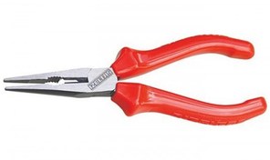 Resim İzeltaş 160mm Uzun Kargaburun Düz Uçlu Opak 