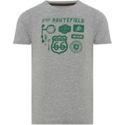 Resim Routefield Truck Erkek Tişört 
