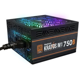 Resim GAMDIAS KRATOS M1-750B, 750W, 80+ Bronze, Aktif PFC, RGB, GAMING, ATX, Power Supply (PSU) GAMDIAS KRATOS M1-750B, 750W, 80+ Bronze, Aktif PFC, RGB, GAMING, ATX, Power Supply (PSU)