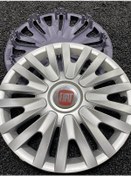 Resim Fiat Panda 14" Inç Kırılmaz Jant Kapağı 4 Adet /4911fiat/ 