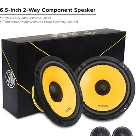 Resim Recoil Rlm65 16 Cm Komponent Mid Takımı 160 Watt 
