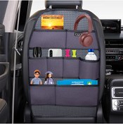 Resim Bod Eva 2 Adet Koltuk Arkası Düzenleyici Araç Içi Organizer Füme 