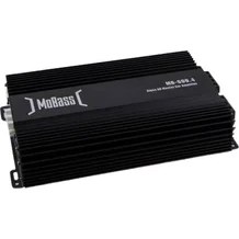 Resim Mobass MB-600 2500W 4 Kanal Bass Kontrollü Oto Amfi 