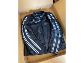 Resim Bmw Lederjacke Twinstripes Erkek Deri Ceket 