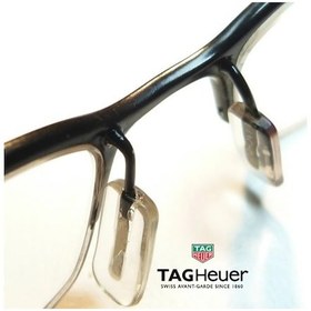 Resim Tag Heuer Gözlük Burunluğu 2 Çift/Tagheuer Uzun Model Plaketi 