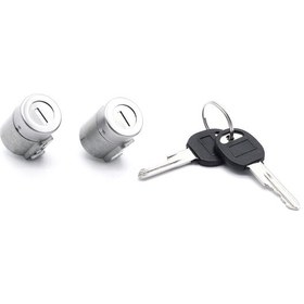 Resim Youmex Gmc Chevy Kilit Silindir Takımı - C1500, K1500, Tahoe, Yukon İçin Anahtarlı Kapı Kilidi Seti 