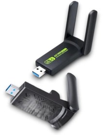 Resim Datastar AX1800 Kelebek Model Dual Band USB Wireless Adaptör 