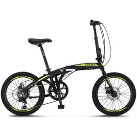 Resim ÜMİT 2037 FOLDING 2D DİSK FREN KATLANIR BİSİKLET 