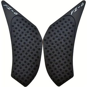 Resim Xuweiwei Black Yamaha Fz6n Motorcycle Fuel Tank Pad Anti Slip Sticker Traction Side Fuel Clip 