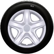 Resim Toyota Uyumlu 13 Inc Kırılmaz SKS Jant Kapağı 1 Takım 4 Adet No:101 