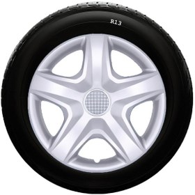 Resim Toyota Uyumlu 13 Inc Kırılmaz SKS Jant Kapağı 1 Takım 4 Adet No:101 
