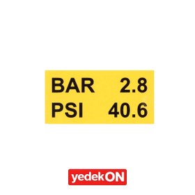 Resim AGCO Lastik Basıncı Etiketi - Massey Ferguson / Fendt / Valtra | ACW0782960 