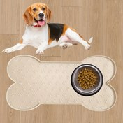 Resim 1 adet Köpek Besleme Matı - Dayanıklı Silikon Pet Yemek Kabı ve Placemat, Kolay Temizlenebilir Pet Yemek Matı, Köpekler için Siyah, Ayçekirdeği, Pembe, Gri renk seçenekleri mevcuttur 