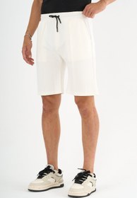 Resim Zane Erkek Comfort Fit Beyaz Şort & Bermuda - Beyaz / L 